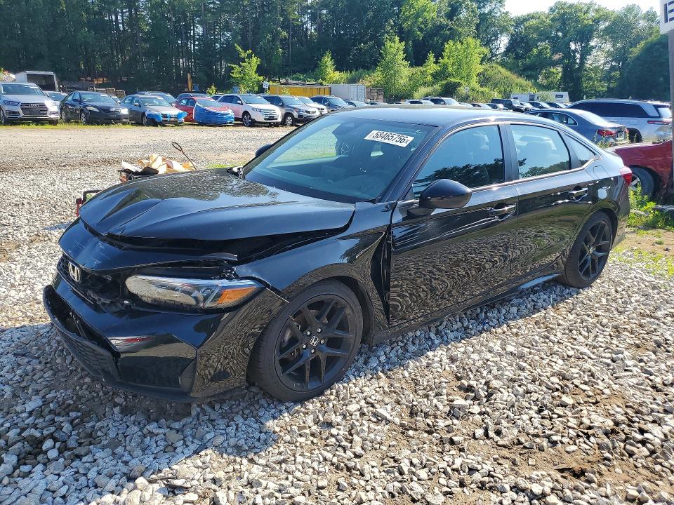 2025 Honda Civic VIN 2HGFE2F56SH556517 — COPART salvage auction photo