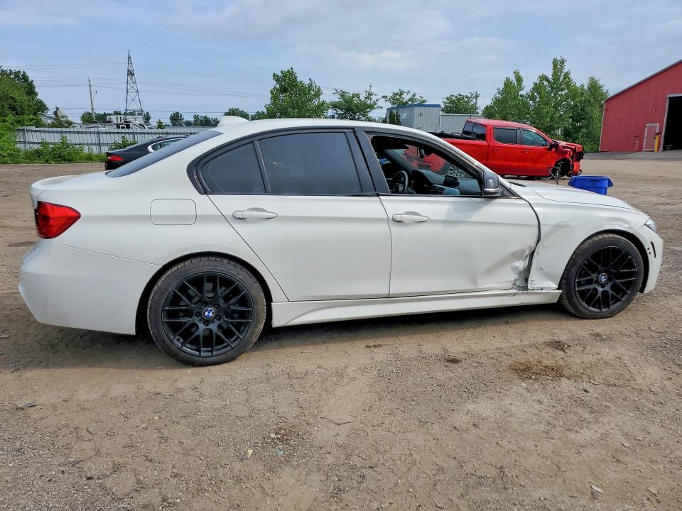 2015 BMW 3er VIN WBA3B9C50FP982810 COPART salvage auction — SIDE, ON - PERMIT NO BRAND - UNFIT, sold $4,800 on 2026-07-21 (photo 3)