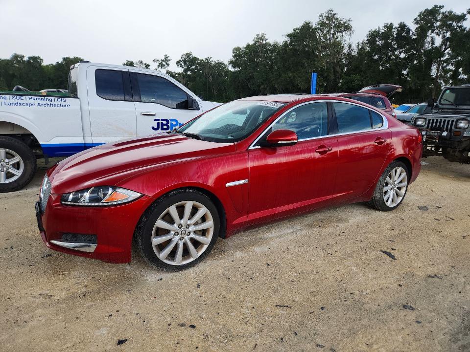 2012 Jaguar Xf VIN SAJWA0FB8CLS51269 COPART salvage auction — MINOR DENT/SCRATCHES, Fl - Certificate Of Title, sold $250 on 2026-07-28 (photo 1)