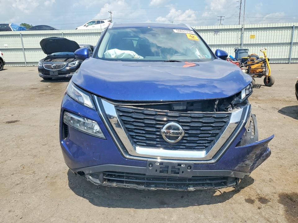 2021 Nissan Rogue VIN JN8AT3BB6MW206524 COPART salvage auction — FRONT END, Pa - Cert Of Title, sold $2,950 on 2026-07-10 (photo 5)
