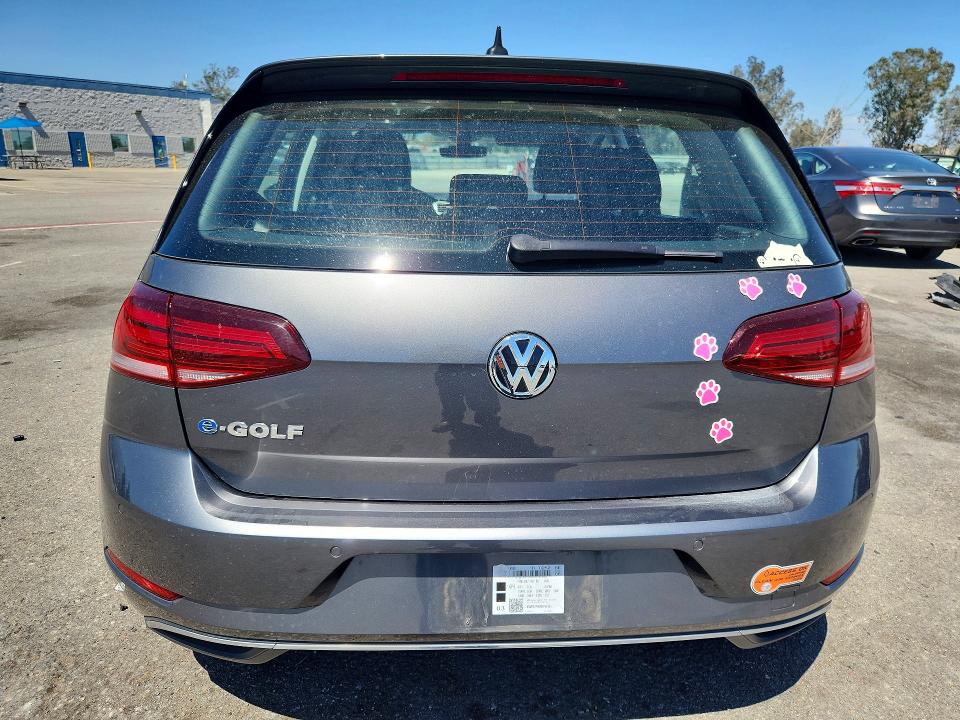 2019 Volkswagen Golf VIN WVWPR7AU6KW911951 COPART salvage auction — FRONT END, CA - SALVAGE CERTIFICATE, sold $150 on 2026-07-21 (photo 6)