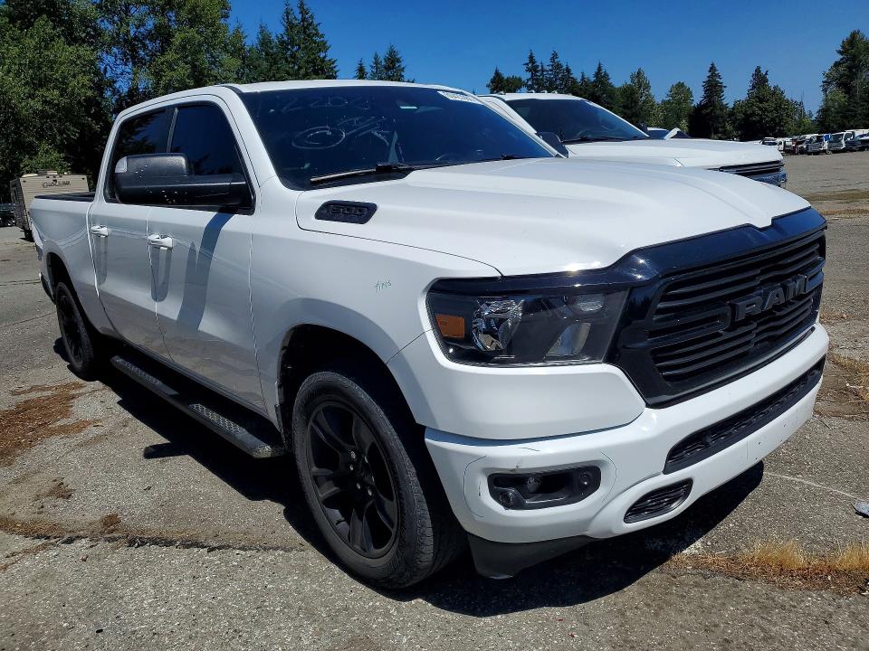 2021 Ram 1500 VIN 1C6SRFMT6MN814188 COPART salvage auction — MINOR DENT/SCRATCHES, Salvage Title, sold $1,900 on 2026-07-27 (photo 4)