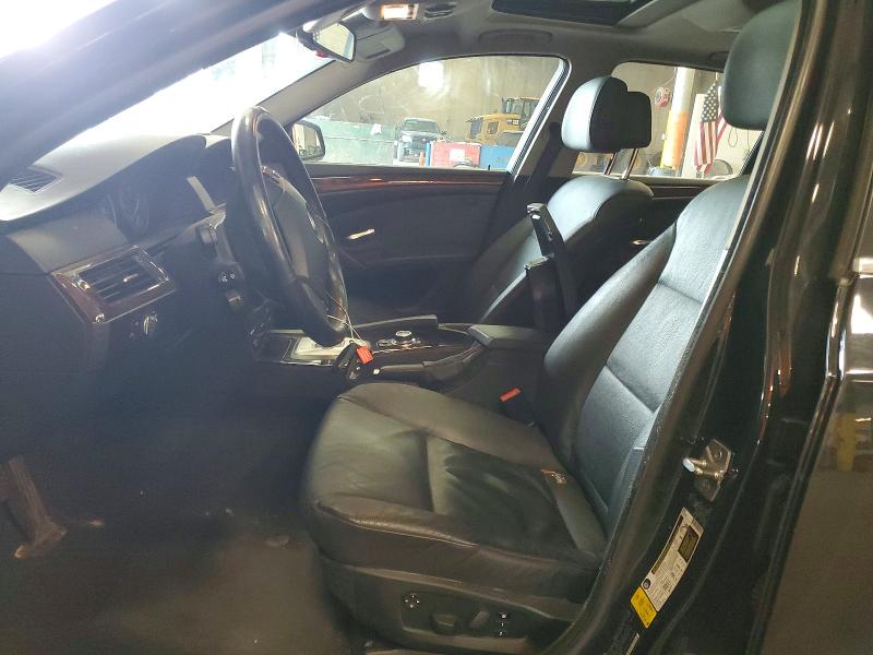 2010 BMW 5 series VIN WBANV9C59AC391696 COPART salvage auction — MECHANICAL, MN - CERTIFICATE OF TITLE, sold $1,950 on 2026-07-14 (photo 7)