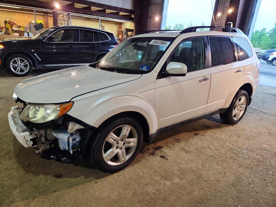 2010 Subaru Forester VIN JF2SH6CC2AH905693 COPART salvage auction — FRONT END, Nj - Cert Of Title-Salvage, sold $900 on 2026-07-13 (photo 1)
