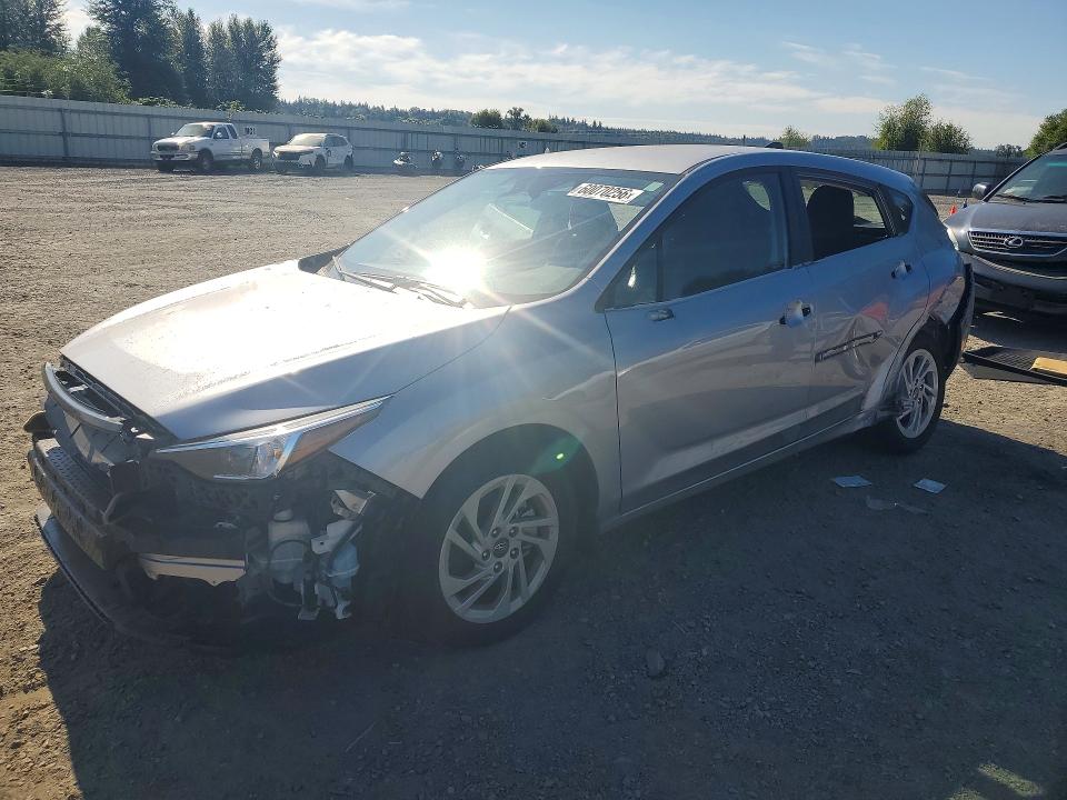 2025 Subaru Impreza VIN JF1GUABC9S8262688 COPART salvage auction — REAR END, Wa - Bill Of Sale, sold $6,700 on 2026-07-20 (photo 1)