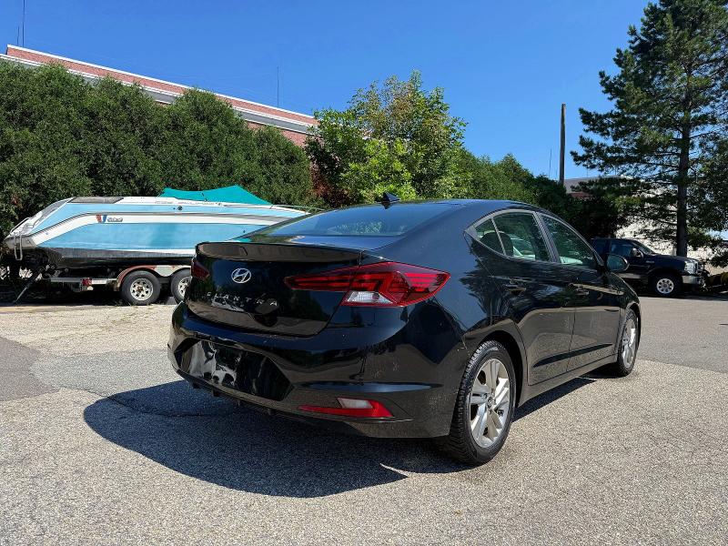 2019 Hyundai Elantra VIN KMHD84LF0KU793227 COPART salvage auction — NORMAL WEAR, NH - CERTIFICATE OF TITLE (P), sold $400 on 2026-07-31 (photo 4)