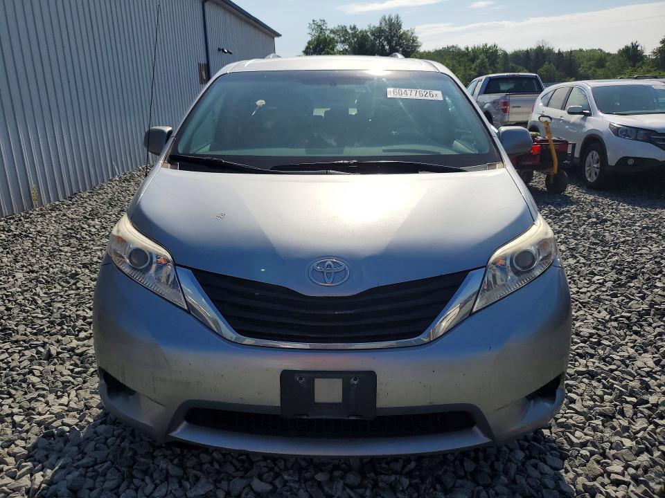 2011 Toyota Sienna VIN 5TDKK3DC0BS053323 COPART salvage auction — SIDE, Oh - Cert Of Title-Salvage, sold $250 on 2026-07-23 (photo 5)