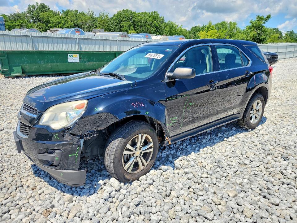 2013 Chevrolet Equinox VIN 2GNALBEK9D6432320 COPART salvage auction — FRONT END, Oh - Cert Of Title-Salvage, sold $200 on 2026-07-28 (photo 1)