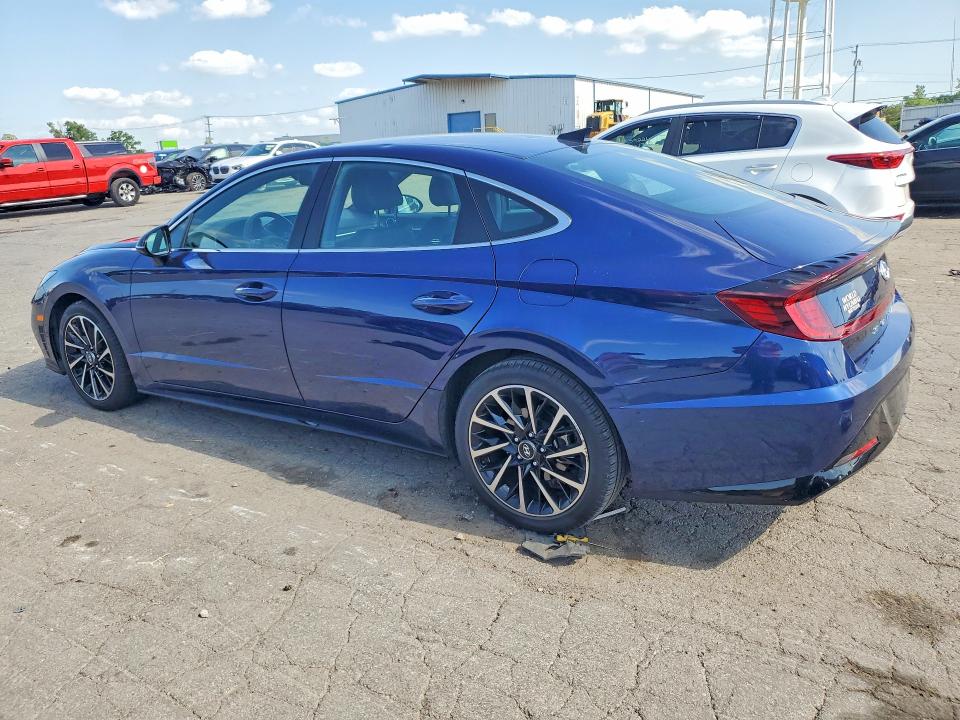 2020 Hyundai Sonata VIN 5NPEJ4J23LH040445 COPART salvage auction — HAIL, Il - Salvage Certificate, sold $250 on 2026-07-29 (photo 2)