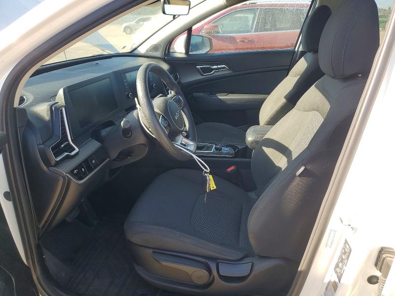 2023 Kia Sportage VIN KNDPU3AF8P7116765 COPART salvage auction — REAR END, Ca - Salvage Certificate, sold $7,000 on 2026-07-24 (photo 7)