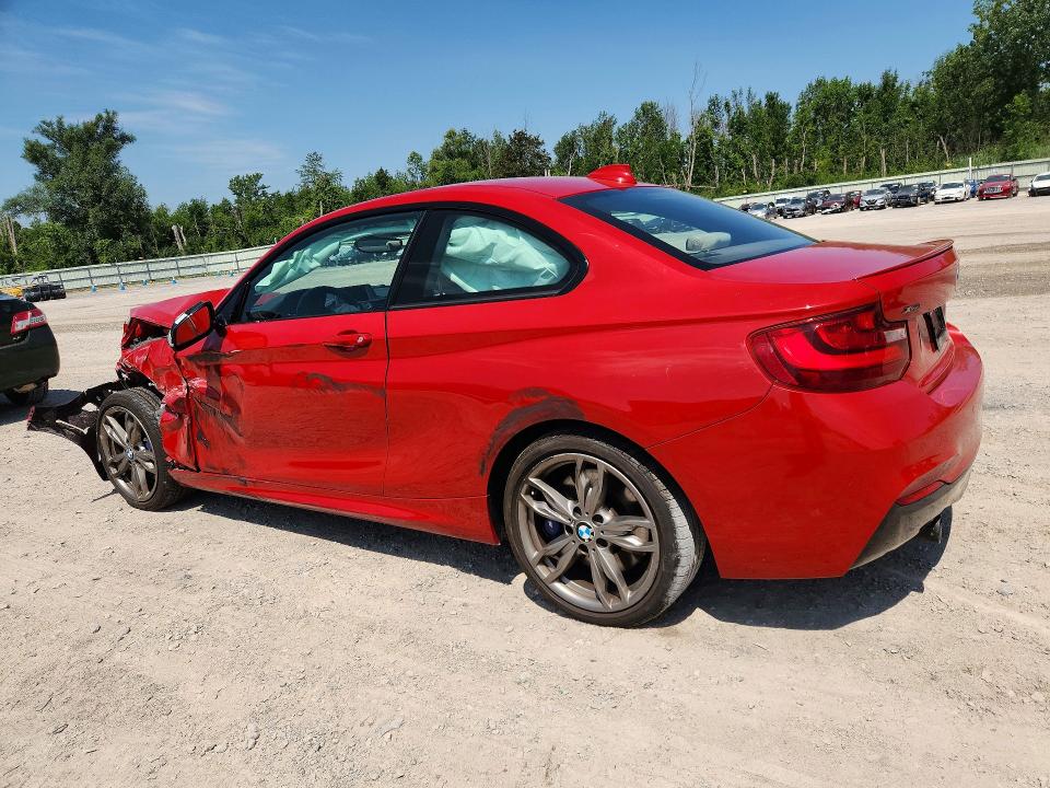 2016 BMW M2 VIN WBA1J9C53GV696473 COPART salvage auction — FRONT END, NY - MV-907A SALVAGE CERTIFICATE, sold $1,700 on 2026-08-03 (photo 2)
