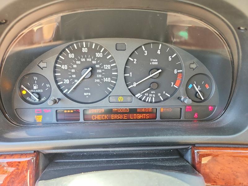 2003 BMW 5er VIN WBADT63473CK30564 COPART salvage auction — FRONT END, Ca - Salvage Certificate, sold $325 on 2026-08-04 (photo 9)