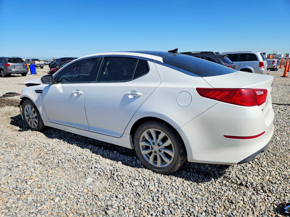 2015 Kia Optima VIN 5XXGN4A70FG356474 COPART salvage auction — FRONT END, Co - Salvage Title, sold $375 on 2026-07-28 (photo 2)