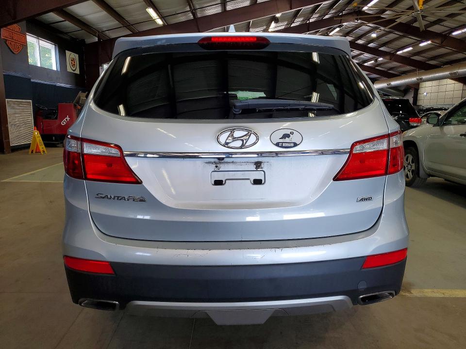 2015 Hyundai Santa fe VIN KM8SMDHF7FU112112 COPART salvage auction — FRONT END, CT - CERTIFICATE OF TITLE, sold $2,700 on 2026-07-24 (photo 6)