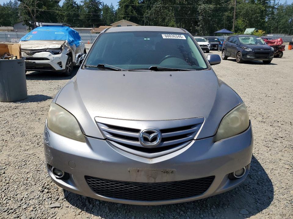 2006 Mazda 3 VIN JM1BK144X61491296 COPART salvage auction — FRONT END, WA - BILL OF SALE, sold $750 on 2026-07-24 (photo 5)