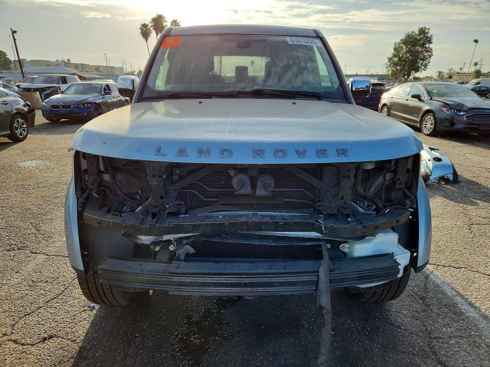 2012 Land rover Lr4 VIN SALAK2D44CA611891 COPART salvage auction — FRONT END, Ca - Salvage Certificate, sold $2,650 on 2026-07-31 (photo 5)