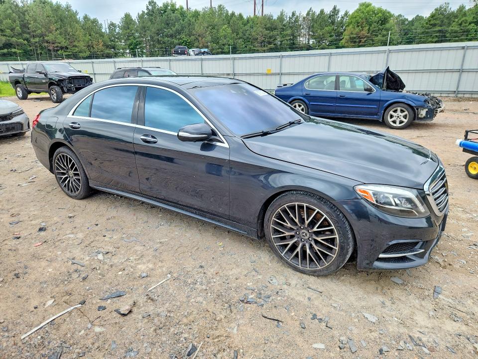 2016 Mercedes-benz S-klasse VIN WDDUG8FBXGA232605 COPART salvage auction — MINOR DENT/SCRATCHES, MD - CERTIFICATE OF TITLE (P), sold $11,300 on 2026-08-12 (photo 4)
