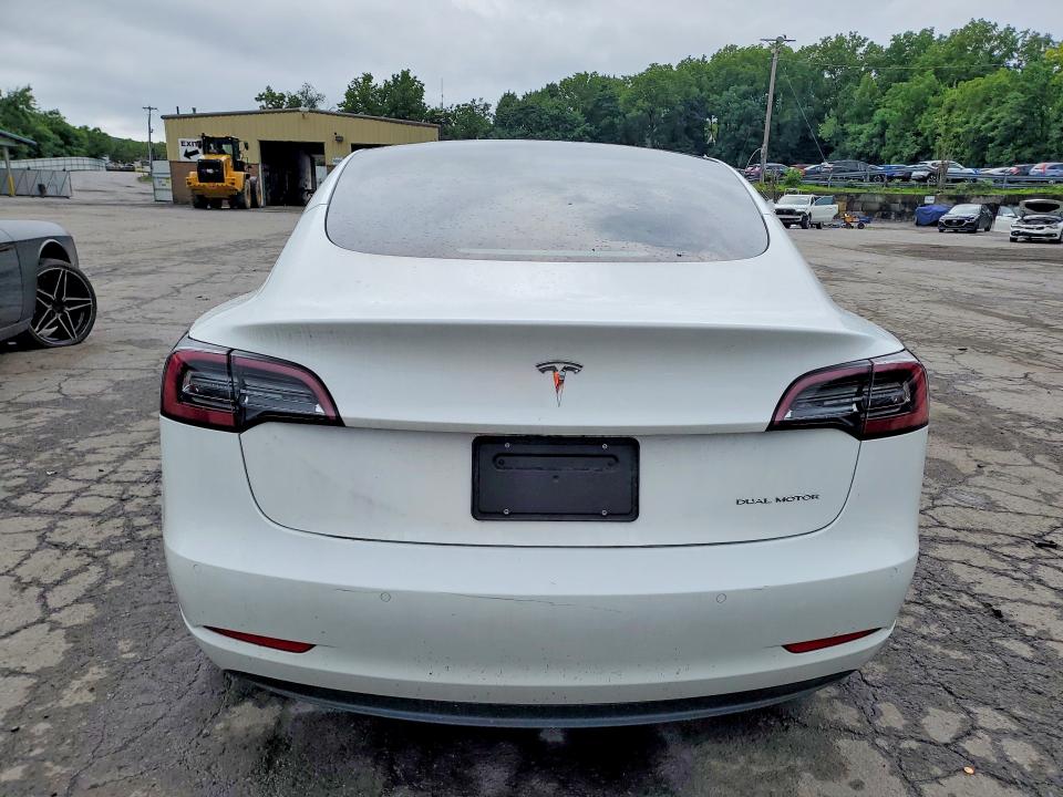 2022 Tesla Model 3 VIN 5YJ3E1EB2NF276154 COPART salvage auction — SIDE, NY - MV-907A SALVAGE CERTIFICATE, sold $6,600 on 2026-07-28 (photo 6)