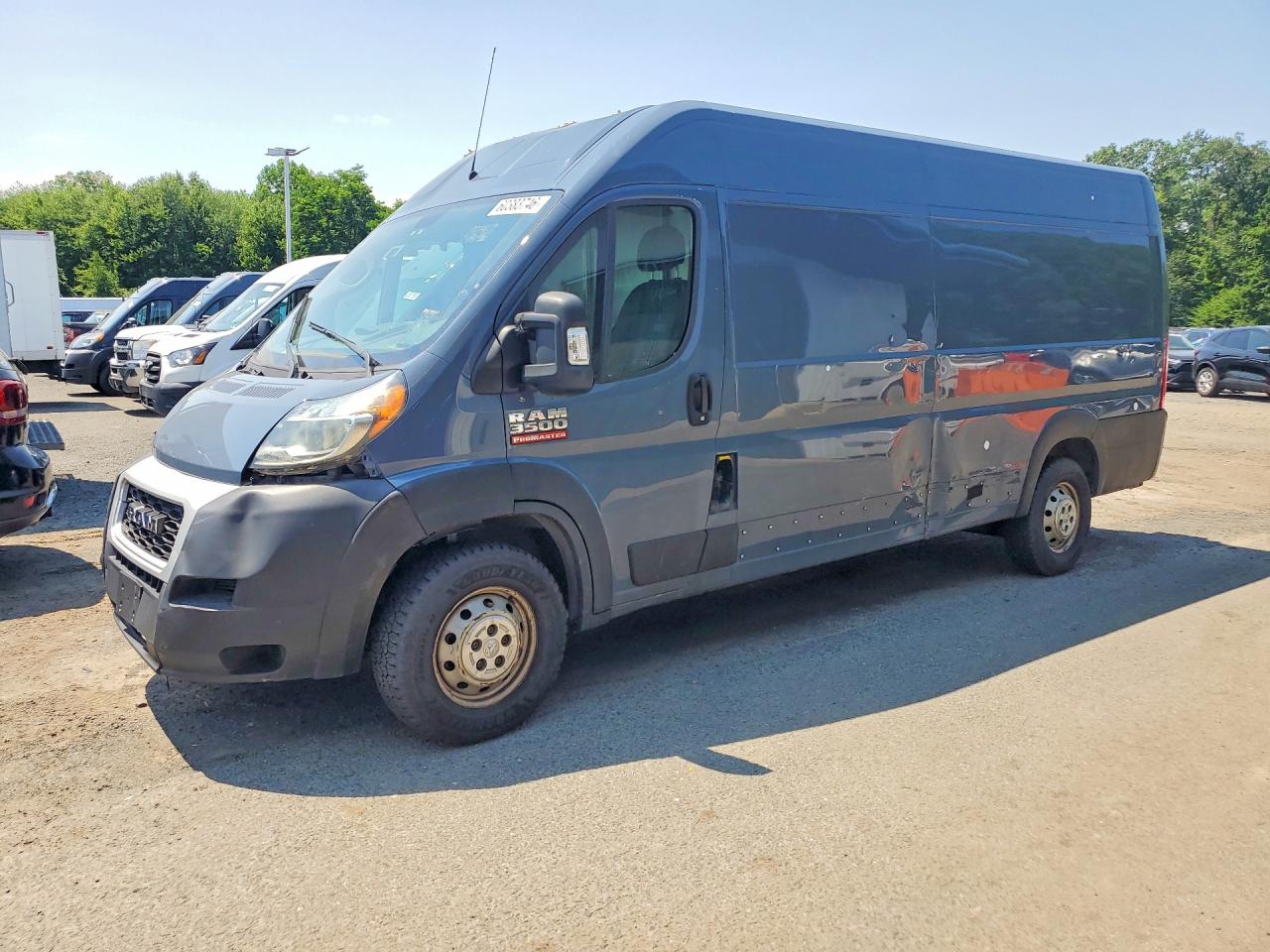 2020 Ram ProMaster 3500 VIN 3C6URVJG0LE139774 — COPART salvage auction photo