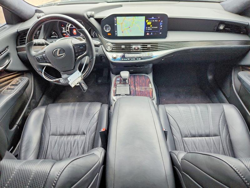 2022 Lexus LS 500 VIN JTHD51FF6N5016572 COPART salvage auction — Rear End, NC - SALVAGE CERTIFICATE OF TITLE, sold $23,000 on 2026-08-21 (photo 8)