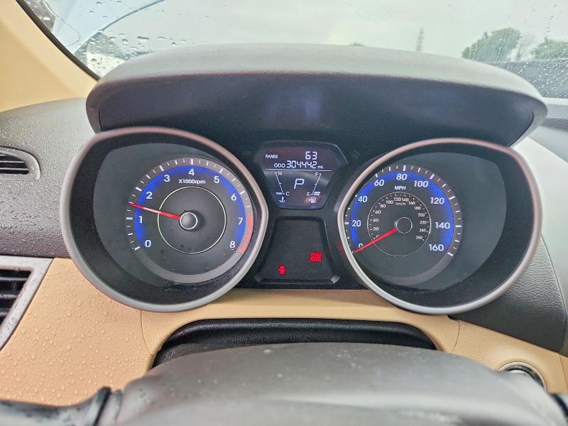 2011 Hyundai Elantra VIN KMHDH4AE5BU157705 COPART salvage auction — REAR END, FL - CERT OF TITLE SLVG REBUILDABLE, sold $15 on 2026-07-21 (photo 9)