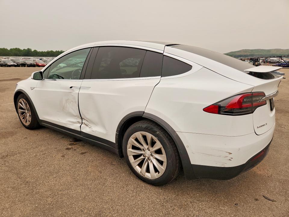 2016 Tesla Model x VIN 5YJXCBE28GF013425 COPART salvage auction — SIDE, Ny - Mv-907A Salvage Certificate, sold $6,600 on 2026-07-20 (photo 2)