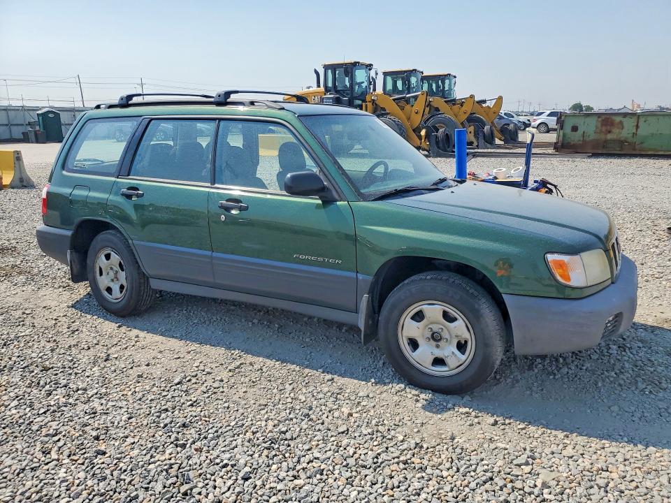 2002 Subaru Forester VIN JF1SF63582H726376 COPART salvage auction — REAR END, Co - Salvage Title, sold $250 on 2026-07-16 (photo 4)