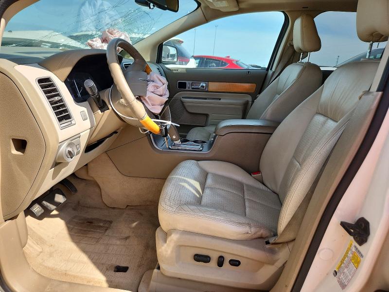 2007 Lincoln Mkx VIN 2LMDU88C57BJ03331 COPART salvage auction — FRONT END, AB - BOS - SALVAGE, sold $375 on 2026-07-23 (photo 7)