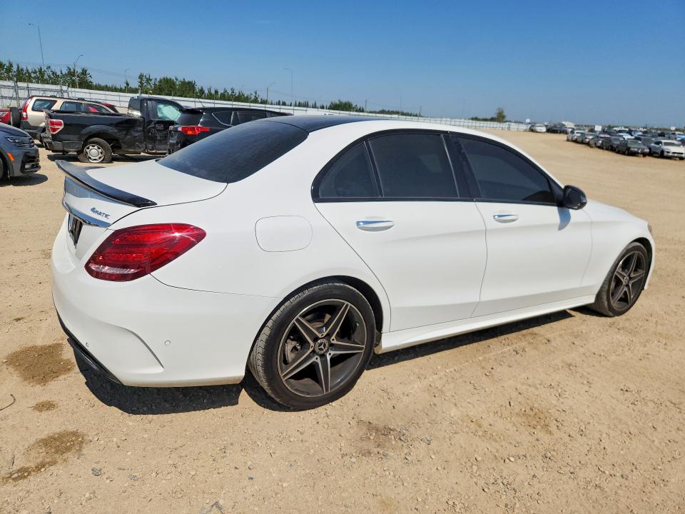 2018 Mercedes-benz C-klasse VIN 55SWF4KB6JU240251 COPART salvage auction — MINOR DENT/SCRATCHES, Ab - Bos - Rebuilt, sold $9,200 on 2026-07-29 (photo 3)
