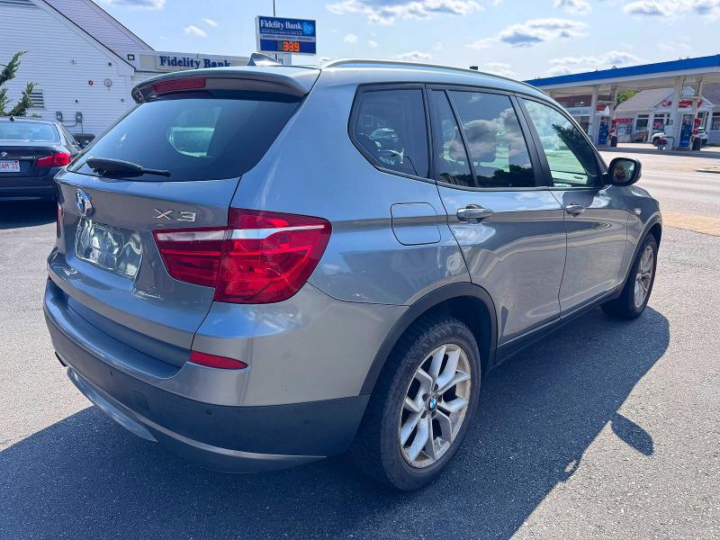 2013 BMW X3 VIN 5UXWX7C53DL981529 COPART salvage auction — NORMAL WEAR, MA - CERTIFICATE OF TITLE (P), sold $125 on 2026-07-29 (photo 4)
