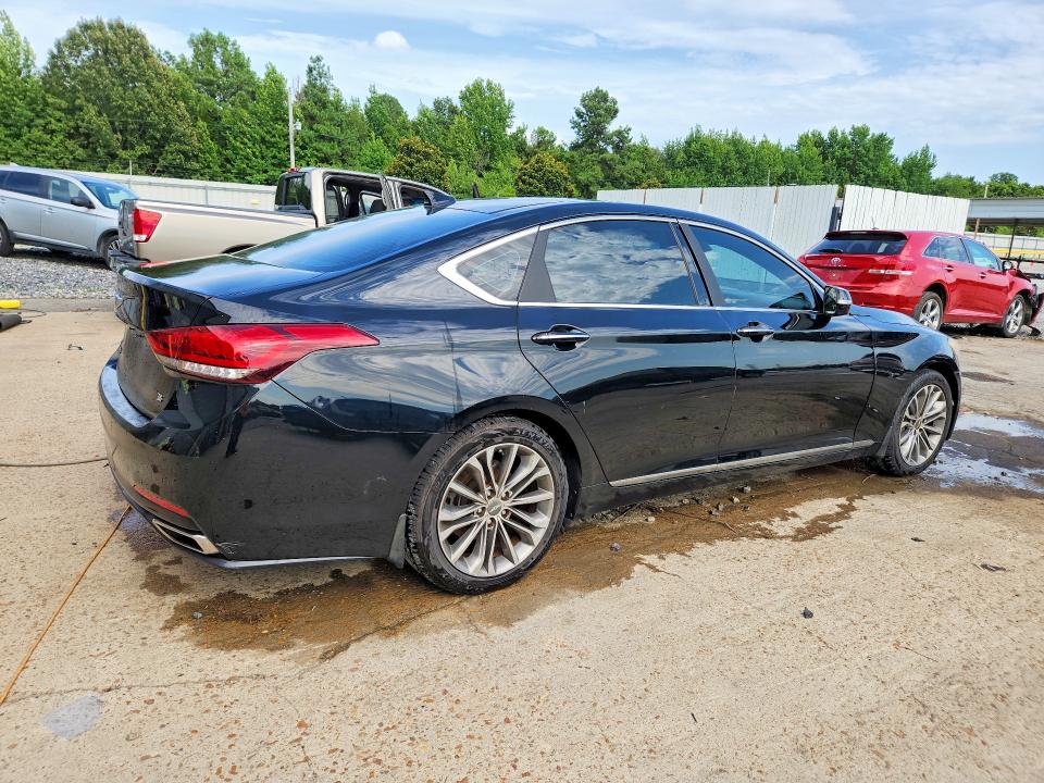 2016 Hyundai Genesis VIN KMHGN4JE1GU106389 COPART salvage auction — MINOR DENT/SCRATCHES, TN - CERTIFICATE OF TITLE (P), sold $3,450 on 2026-07-30 (photo 3)