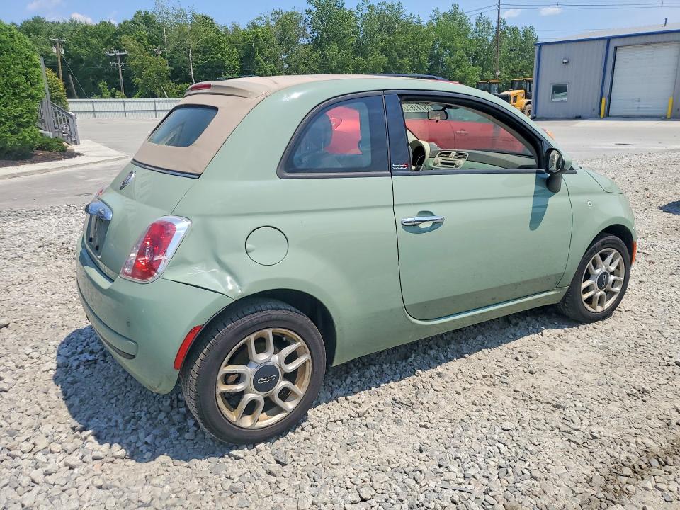 2015 Fiat 500 VIN 3C3CFFDR5FT640681 COPART salvage auction — MINOR DENT/SCRATCHES, Mt - Certificate Of Title, sold $100 on 2026-08-06 (photo 3)