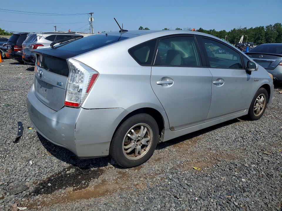 2010 Toyota Prius VIN JTDKN3DU0A1273704 COPART salvage auction — FRONT END, Nj - Certificate Of Title, sold $375 on 2026-07-24 (photo 3)