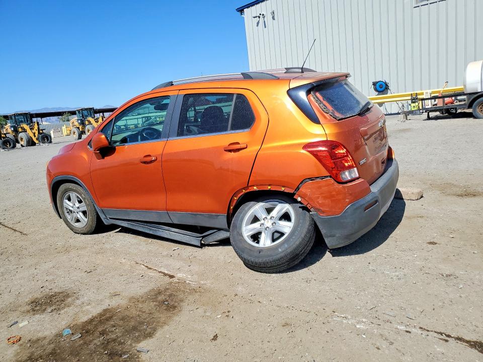 2015 Chevrolet Trax VIN KL7CJLSB8FB152838 COPART salvage auction — UNDERCARRIAGE, AZ - CERT OF TITLE - SALVAGE, sold $825 on 2026-07-24 (photo 2)