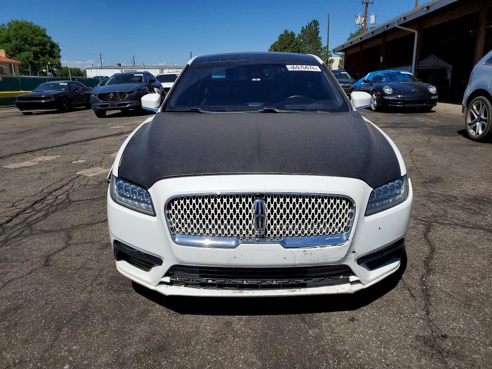 2020 Lincoln Continental VIN 1LN6L9NC7L5607279 COPART salvage auction — FRONT END, Co - Public - Salvage Title, sold $2,700 on 2026-07-28 (photo 5)