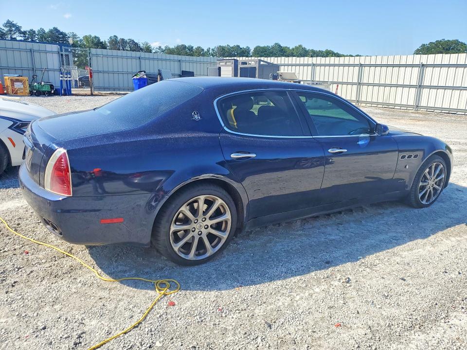 2008 Maserati Quattroporte VIN ZAMFE39A780038535 COPART salvage auction — MECHANICAL, Ga - Certificate Of Title, sold $525 on 2026-07-27 (photo 3)
