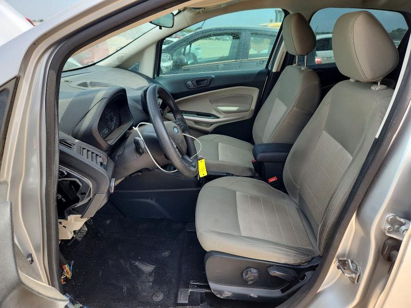 2021 Ford Ecosport VIN MAJ3S2FE5MC425374 COPART salvage auction — FRONT END, Tx - Salvage Vehicle Title, sold $150 on 2026-07-30 (photo 7)