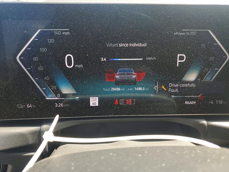 2024 BMW I4 VIN WBY43AW00RFS09950 COPART salvage auction — SIDE, Ca - Salvage Certificate, sold $250 on 2026-07-28 (photo 9)