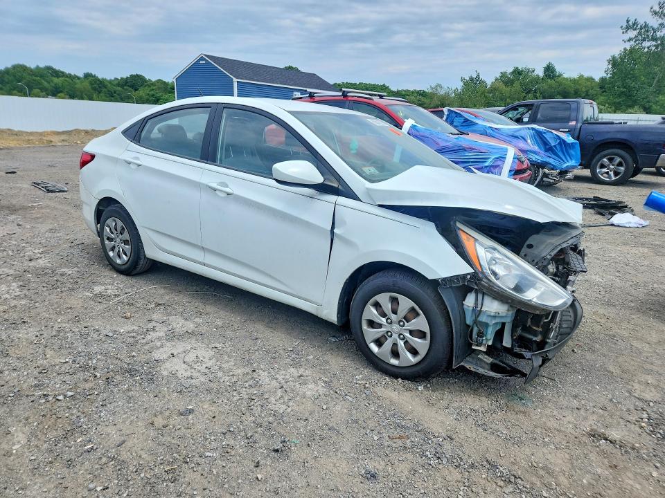 2015 Hyundai Accent VIN KMHCT4AE8FU797536 COPART salvage auction — FRONT END, MA - CERT OF TITLE-RECONSTRCTD COLL, sold $425 on 2026-07-22 (photo 4)