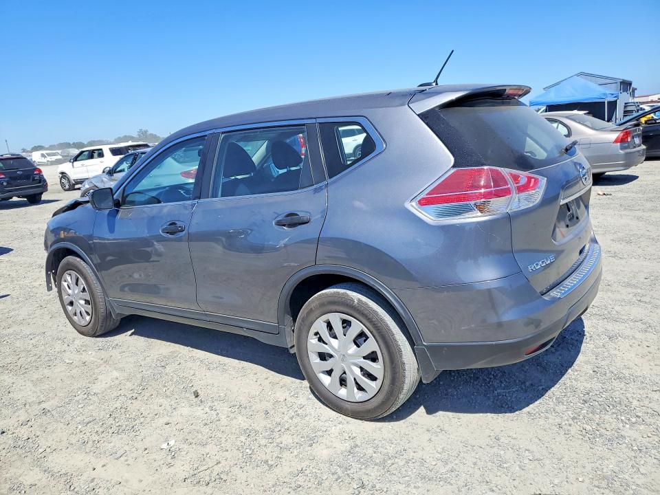 2016 Nissan Rogue sport VIN KNMAT2MT1GP728293 COPART salvage auction — FRONT END, Ca - Salvage Certificate, sold $30 on 2026-07-30 (photo 2)