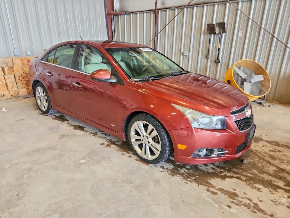 2012 Chevrolet Cruze VIN 1G1PH5SC8C7249162 COPART salvage auction — WATER/FLOOD, Wi - Certificate Of Title, sold $650 on 2026-07-27 (photo 4)