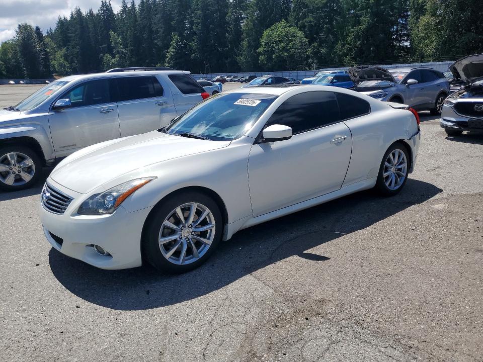 2013 Infiniti VIN JN1CV6EK1DM922256 COPART salvage auction — REAR END, Wa - Bill Of Sale, sold $475 on 2026-07-27 (photo 1)