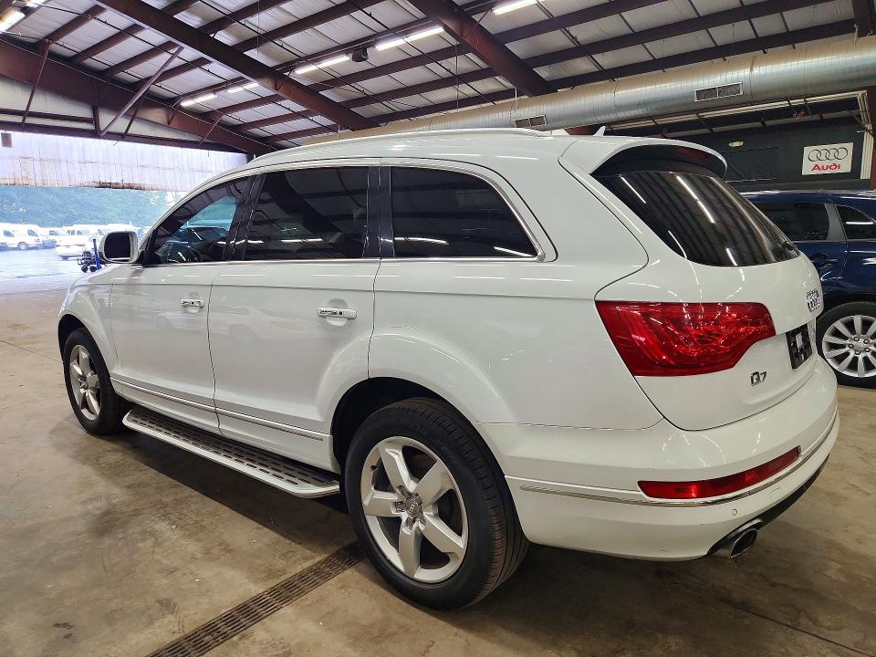 2014 Audi Q7 VIN WA1LGAFE8ED019424 COPART salvage auction — MINOR DENT/SCRATCHES, Ma - Cert Of Title-Reconstrctd Coll, sold $2,200 on 2026-07-28 (photo 2)