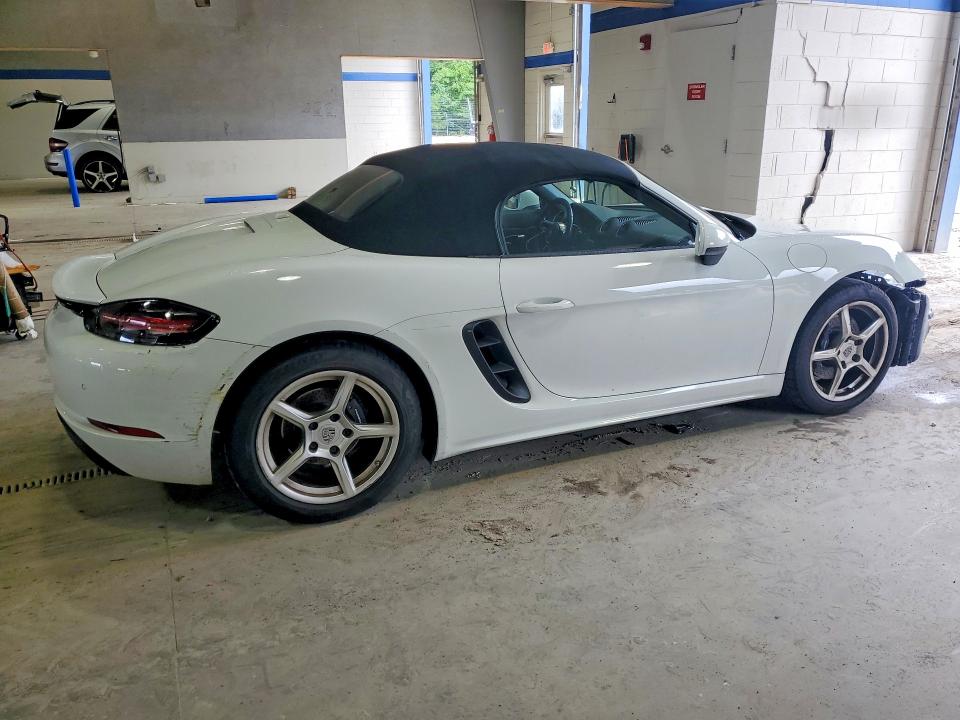 2019 Porsche Boxster VIN WP0CA2A83KS211307 COPART salvage auction — FRONT END, Va - Cert Of Title - Salvage, sold $18,800 on 2026-07-31 (photo 3)