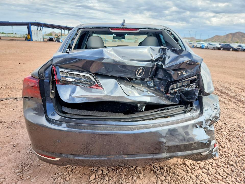 2015 Acura Tlx VIN 19UUB1F32FA010374 COPART salvage auction — REAR END, AZ - CERT OF TITLE - SALVAGE, sold $1,750 on 2026-07-23 (photo 6)
