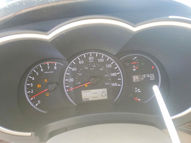 2011 Nissan Quest VIN JN8AE2KP7B9002200 COPART salvage auction — REAR END, Ca - Salvage Certificate, sold $60 on 2026-07-28 (photo 9)