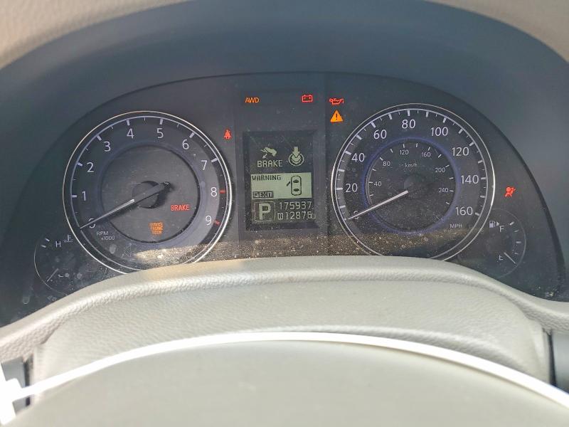 2011 Infiniti G37 VIN JN1CV6AR9BM351261 COPART salvage auction — MINOR DENT/SCRATCHES, Pa - Cert Of Title, sold $875 on 2026-07-28 (photo 9)