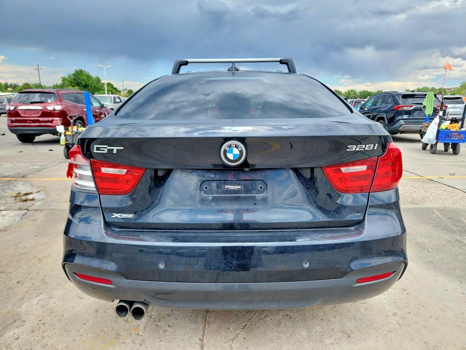 2014 BMW 3er VIN WBA3X5C5XED557928 COPART salvage auction — FRONT END, Co - Salvage Title, sold $550 on 2026-07-29 (photo 6)