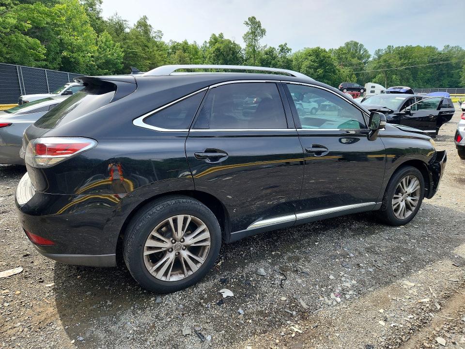 2013 Lexus Rx VIN JTJZK1BA5D2009068 COPART salvage auction — FRONT END, Md - Cert Of Salvage < 75% Damage, sold $275 on 2026-07-28 (photo 3)