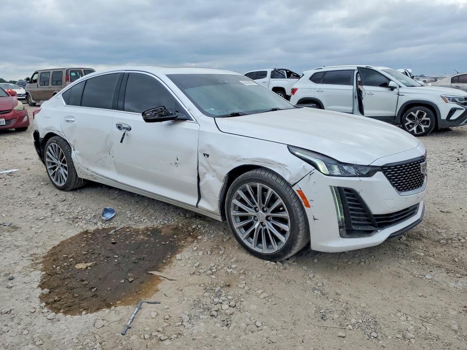 2022 Cadillac Ct5 VIN 1G6DN5RW6N0111394 COPART salvage auction — FRONT END, Tx - Salvage Vehicle Title, sold $9,800 on 2026-08-17 (photo 4)